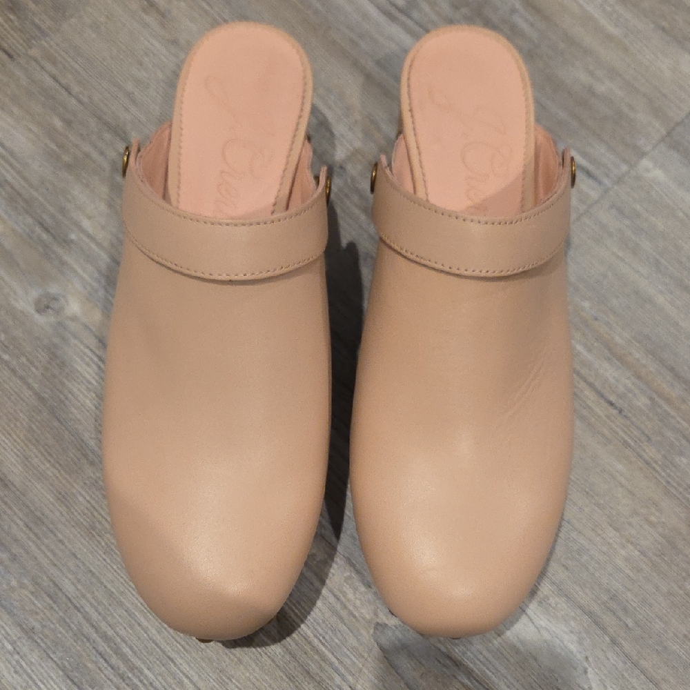 J. Crew Nude Mules